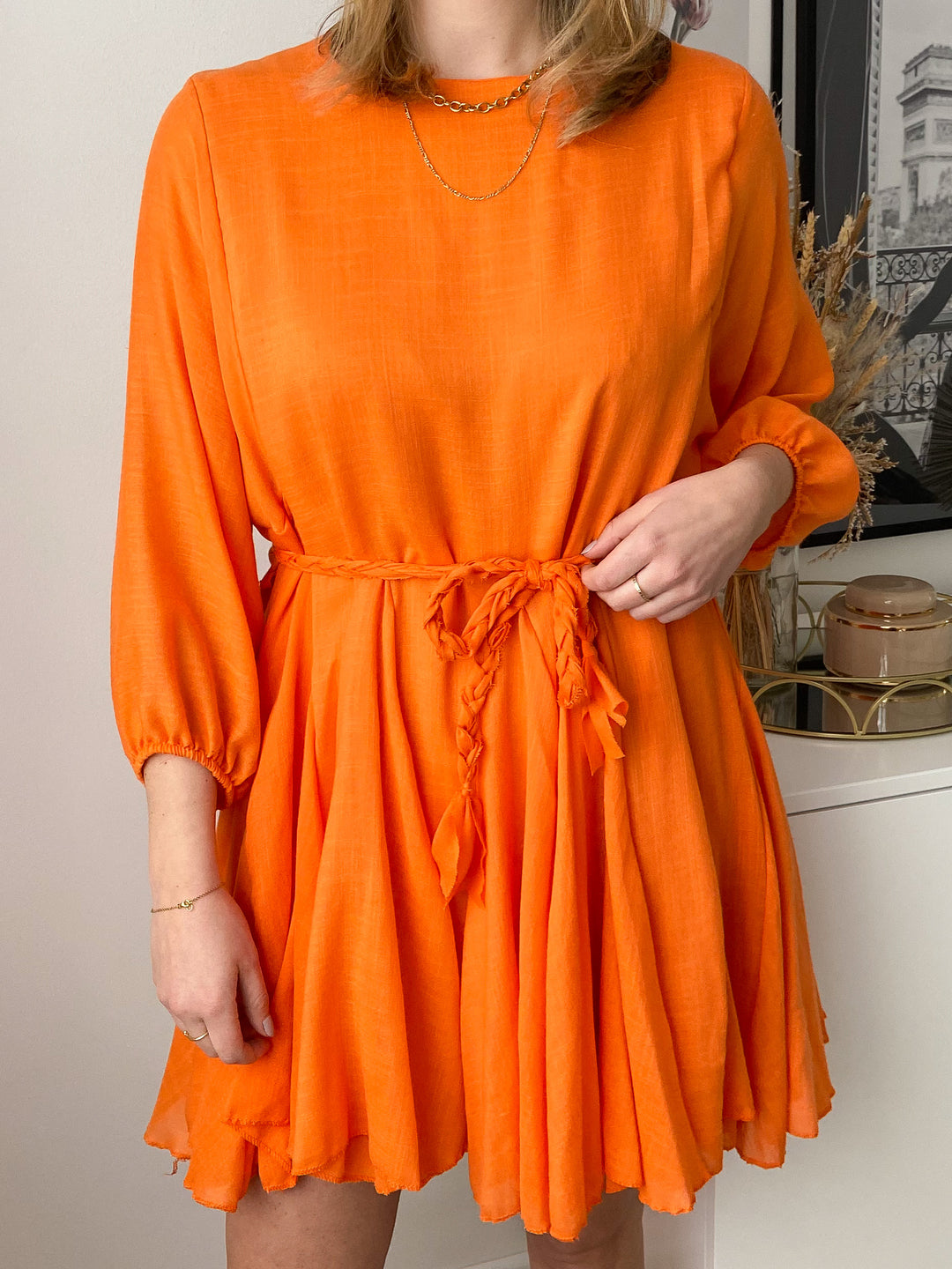 Kleid Vacay Mood - Orange