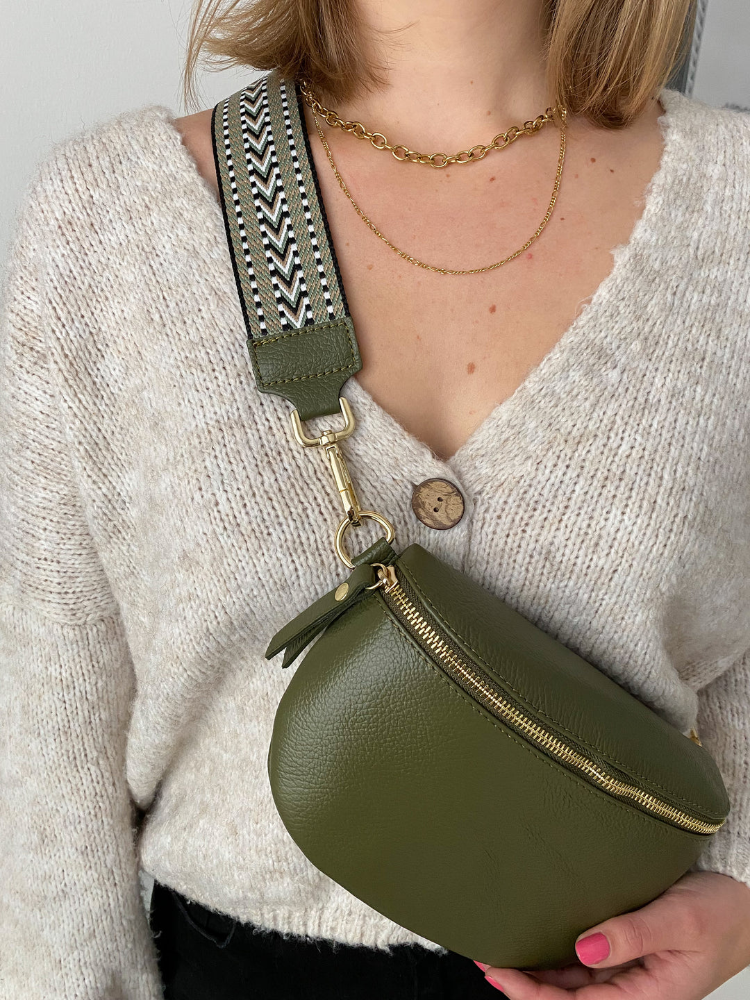 Bagstrap Retro Style - Khaki