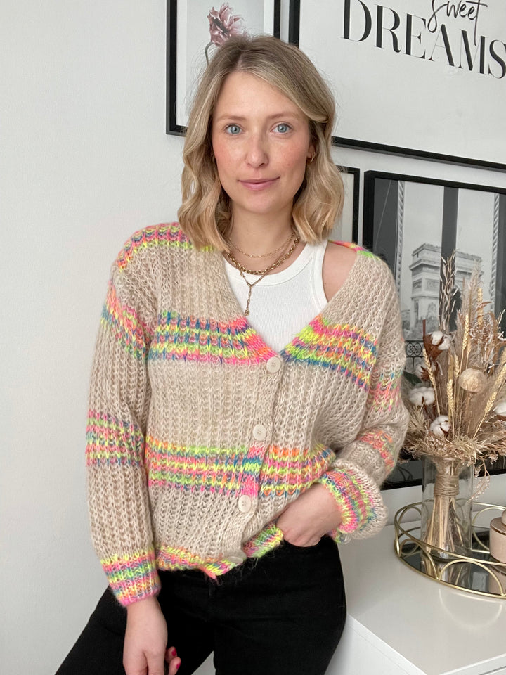 Cardigan Spring Colors - Beige